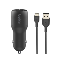 BELKIN Cargador de coche completo USB-C (24W)