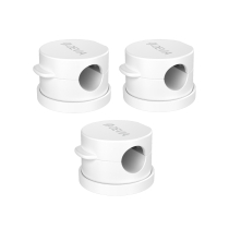 DEVIA Lite1 360° Kit 3 Organizadores de Cables Magnéticos (Blanco)