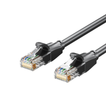 VENTION Cable de conexión RJ45 UTP Cat.6 (0,5m) (Negro)