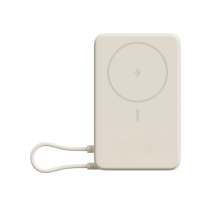 Xiaomi PowerBank Magnética 10000mAh con Soporte Integrado (Beige)