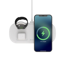 DEVIA Smart Series Estación de Carga Magnética 3-en-1 15W (Blanco)