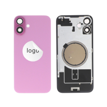 Tapa trasera Rosa iPhone 16 Plus (Pulled B)