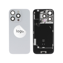 Tapa trasera Completa Titanio Blanco iPhone 16 Pro (Pulled A)