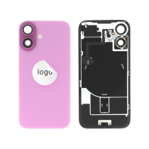 Tapa trasera Completa Rosa iPhone 16 (Pulled A)