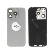 Tapa trasera Completa Titanio Natural iPhone 15 Pro (Pulled A)