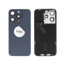 Tapa trasera Completa Titanio Azul iPhone 15 Pro (Pulled A)