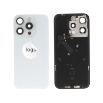 Tapa trasera Completa Titanio Blanco iPhone 15 Pro (Pulled A)