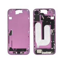 Chasis central Rosa iPhone 16 Plus (Con Componentes) (Pulled A)