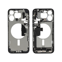Chasis central Titanio Azul iPhone 15 Pro Max (Con Componentes) (Pulled A)