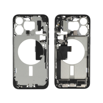 Chasis central Titanio Negro iPhone 15 Pro Max (Con Componentes) (Pulled A)