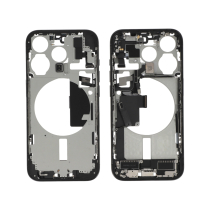 Chasis central Titanio Negro iPhone 15 Pro (Con Componentes) (Pulled A)