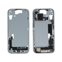 Chasis central Azul iPhone 15 (Con Componentes) (Pulled A)