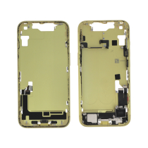 Chasis central Amarillo iPhone 14 (Con Componentes) (Pulled A)