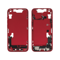 Chasis central Rojo iPhone 14 (Con Componentes) (Pulled A)