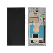 Pantalla completa Crema Galaxy S23 Ultra (S918) (Soft OLED)