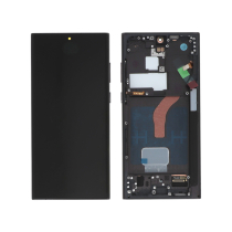 Pantalla completa Negro Galaxy S22 Ultra (S908) (Soft OLED)