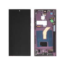 Pantalla completa Burdeos Galaxy S22 Ultra (S908) (Soft OLED)