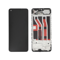 Pantalla completa Negro Oppo A74 4G