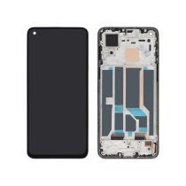 Pantalla completa negra OnePlus Nord 2 5G (con chasis) (ReLife)