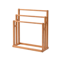 Expositor de madera para cordones de cuello (3 niveles)