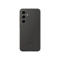SAMSUNG Funda de silicona Galaxy S24 FE (Negro)