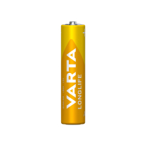 VARTA Pack 4 Pilas Alcalinas AAA Longlife