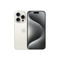 iPhone 15 Pro 128 GB (Titanio blanco) (Grado A) (IVA de margen) (Reacondicionado)