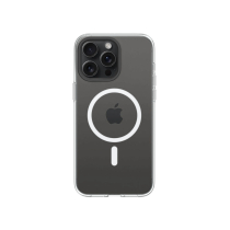 RHINOSHIELD Funda transparente MagSafe iPhone 15 Pro Max