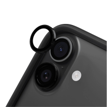 RHINOSHIELD Protector de Cámara iPhone 16/16 Plus/17 (Negro)