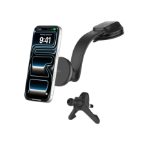 BELKIN Cargador de Coche Magnético Qi2 + Adaptador de Encendedor 27W
