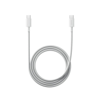 Xiaomi Cable Trenzado 3A USB-C a USB-C 60W (1m) (Blanco)