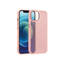 Funda satinada mate para iPhone 13 Pro Max (rosa)