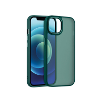 Funda satinada mate para iPhone 13 Pro (verde bosque)