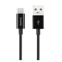 FAIRPLAY SENECIO Negro Cable USB-C 1m (Negro) (A granel)