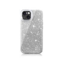 Funda con purpurina Redmi Note 12 Pro 4G (Plata)