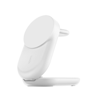 BELKIN Estación de Carga Magnética 3 en 1 Qi2 (25W) (Blanco)