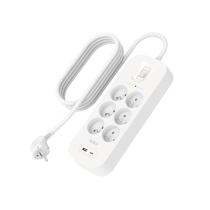 BELKIN Regleta Proteccióna de Sobretensión 6 Tomas (USB-A + USB-C)