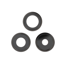 Lente de cámara completa negra iPhone 14 Pro/14 Pro Max (lote de 3)
