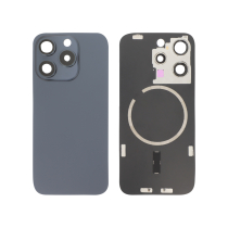 Tapa trasera Titanio Azul iPhone 15 Pro (Con MagSafe) (Sin Logo)