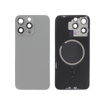 Tapa trasera Titanio Natural iPhone 15 Pro Max (Con MagSafe) (Sin Logo)