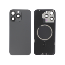 Tapa trasera Titanio Negro iPhone 15 Pro Max (Con MagSafe) (Sin Logo)