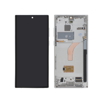 Pantalla completa Blanco Galaxy S22 Ultra (Con chasis) (ReLife)