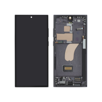 Pantalla completa negra Galaxy S23 Ultra (S918B) (Con chasis)