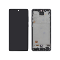 Pantalla completa Negra OLED Galaxy A72 (A725F/A726B) (Con chasis)