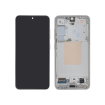 Pantalla completa Crema Galaxy S24 (S921B) (Con chasis)