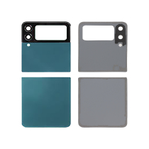Tapa trasera completa verde Galaxy Z Flip3 5G (F711B) (Sin logo)