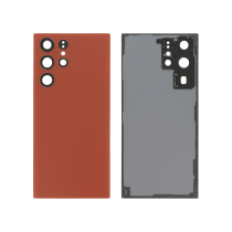 Tapa trasera Roja Galaxy S22 Ultra (S908B) (Sin logo)