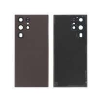 Tapa trasera Bordeaux Galaxy S22 Ultra (S908B) (Sin logo)