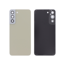 Tapa trasera Crema Galaxy S22+ (S906B) (Sin logo)