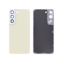 Tapa trasera Crema Galaxy S22 (S901B) (Sin logo)